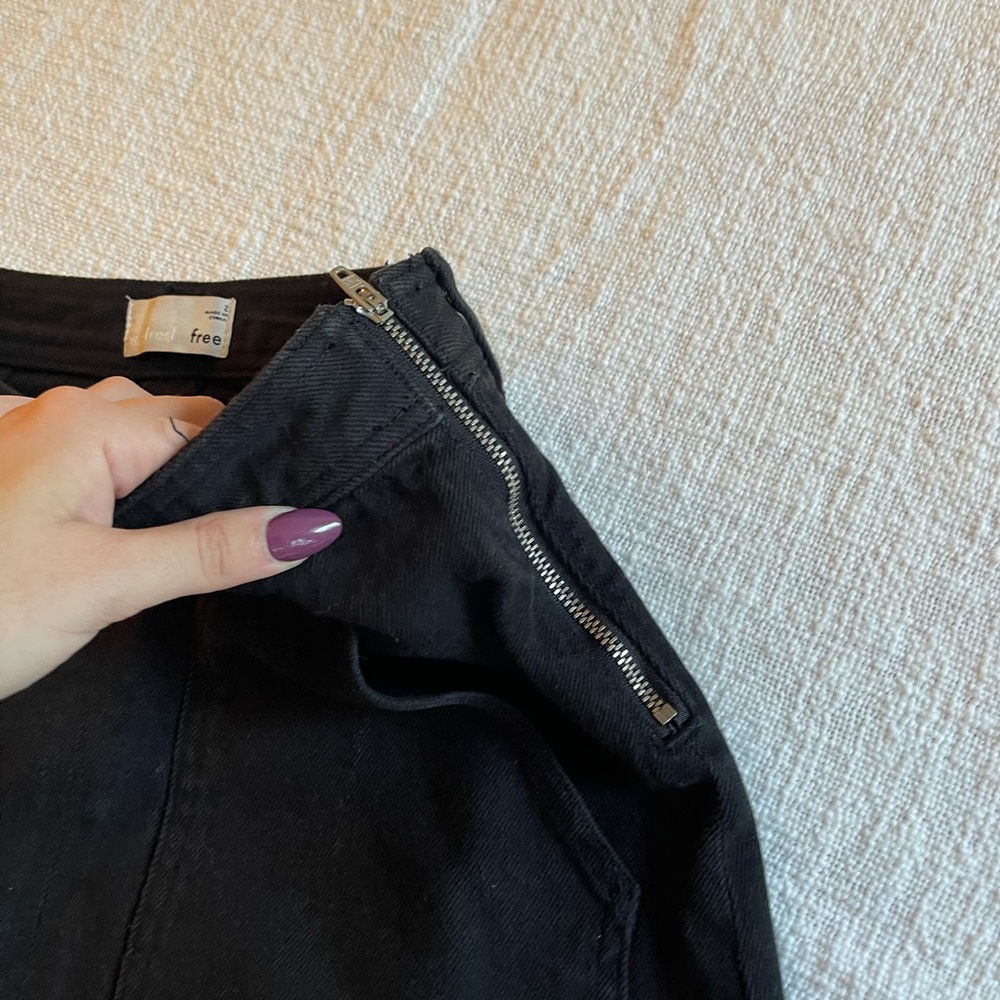 Wildfred Free Denim Skirt Black - Picture 4 of 9